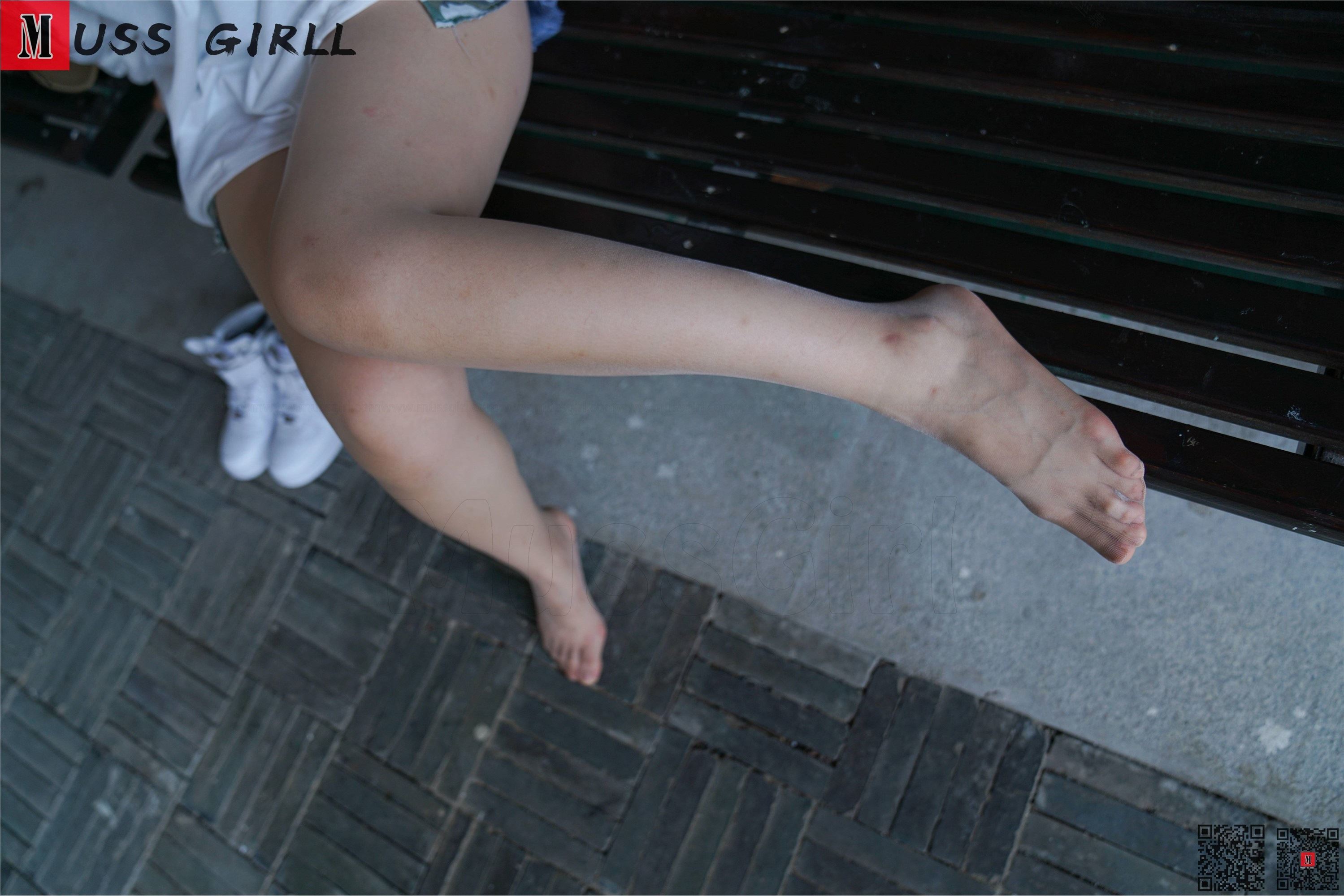 MussGirl慕丝女郎  NO.248-沙发牛仔热裤肉丝